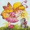 Crafting Spark Fairy with Kitten Diamond Painting Kit